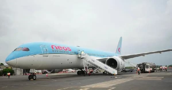 Aterrizó en el Aeropuerto Internacional Rafael Núñez el primer vuelo de la aerolínea italiana Neos, proveniente de Milán