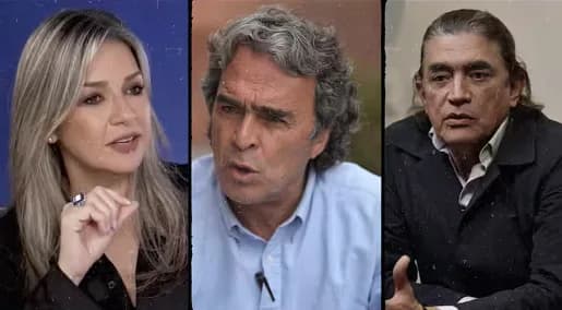 Vicky Dávila, Sergio Fajardo y Gustavo Bolívar: los tres punteros en la carrera presidencial para 2026