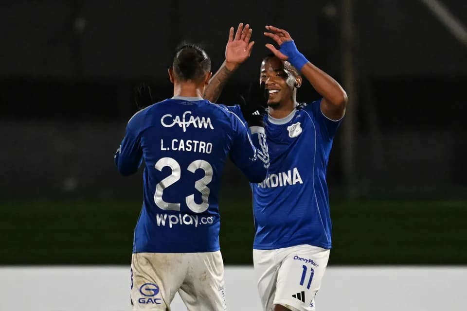 Frente al último del Grupo C, Boston River, Millonarios ganó en los últimos minutos y presiona a O'Higgins en la Sudamericana