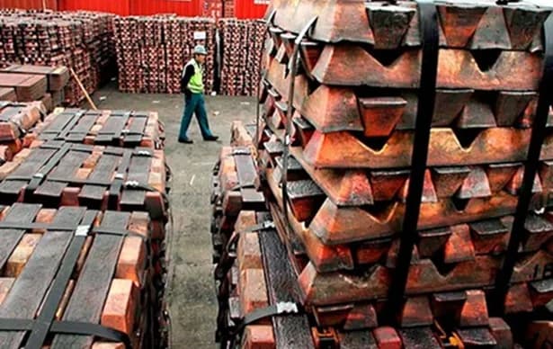 La Comisión Chilena del Cobre prevé alza de 9% en precio del cobre