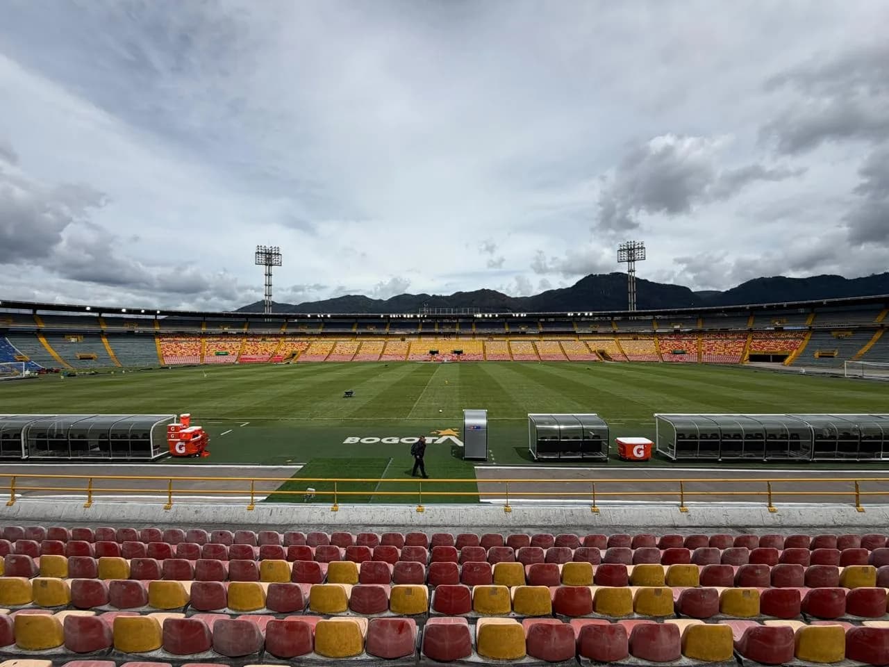 La grama del Campín está apta para el partido entre Millonarios y Jaguares este sábado, según Sencia