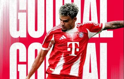 Luis Díaz debutó con gol en la Bundesliga de Alemania: marcó el 2-0 vs el Leipzig