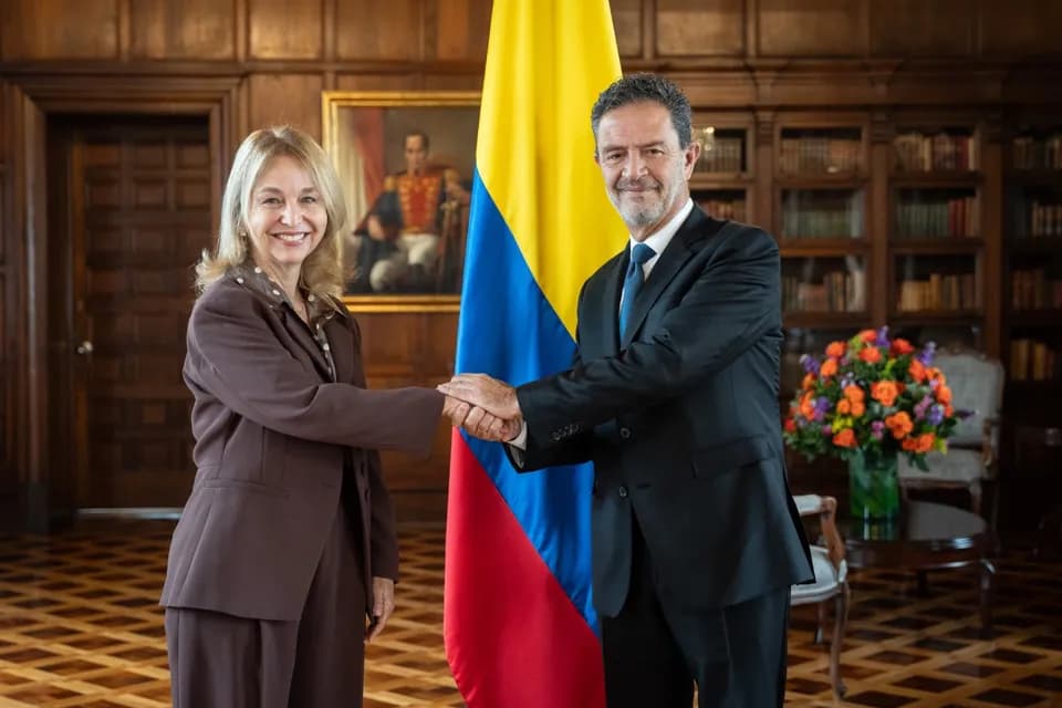 Posesionada Tania Gilinski como embajadora de Colombia ante Israel