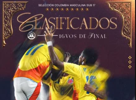 Colombia derrotó a Corea del Norte y clasificó a la fase final del Mundial Sub-17 de Qatar