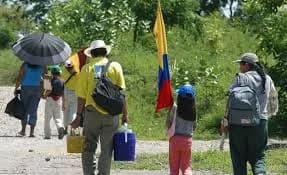 313.600 víctimas de desplazamiento forzado y confinamiento en Colombia, de las cuales 176.500 corresponden a desplazamientos, incluidos 128.459 de manera individual