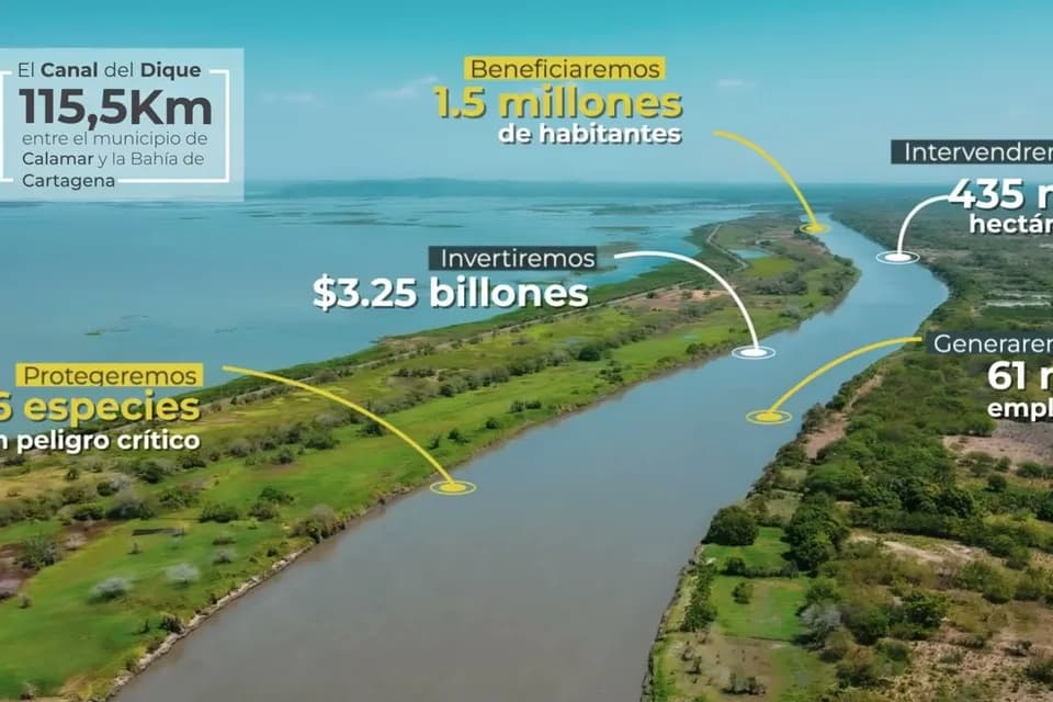 Proyecto Canal del Dique tendrá listo para el próximo 23 de mayo el Plan de Trámites Ambientales