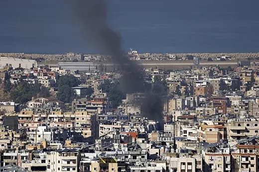 Se reportan nuevos bombardeos de Israel en Beirut y sus alrededores, una zona considerada bastión del movimiento islamista Hezbolá