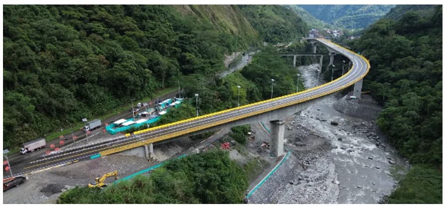 El viaducto en el kilómetro 58 de la Vía al Llano: la papa caliente que nadie quiere porque es un riesgo para los usuarios