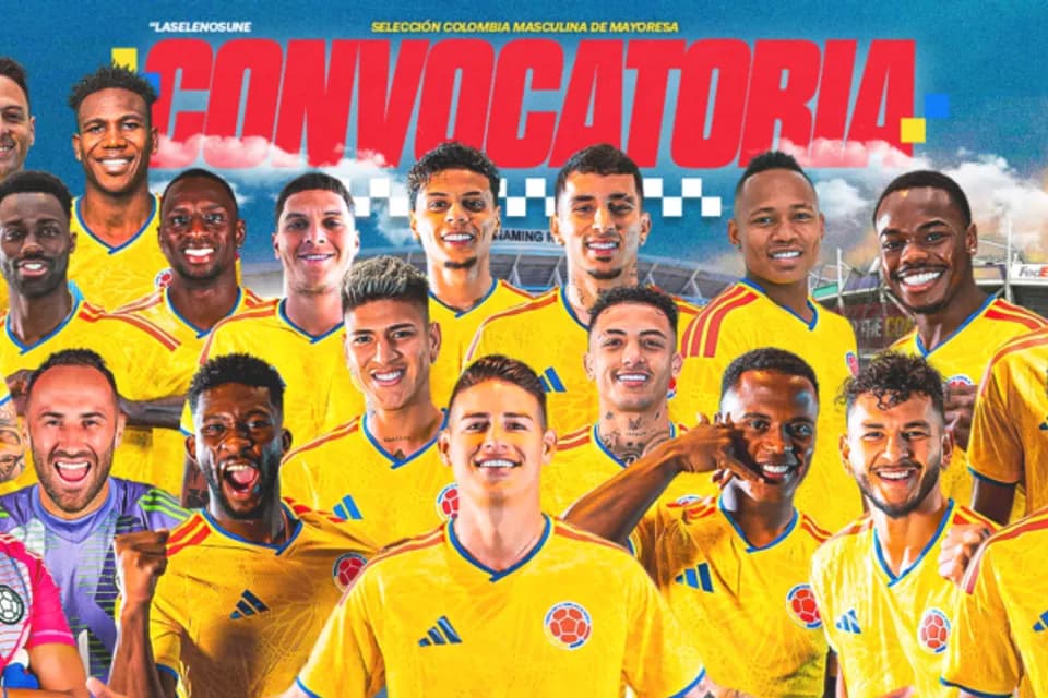 Carlos Gómez y Juan David Cabal, las novedades de la Selección Colombia para enfrentar a Croacia y Francia en la fecha Fifa