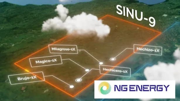 NG Energy anuncia inversiones para 2026 por US$50 millones en Colombia y sale a recomprar 10% de sus acciones