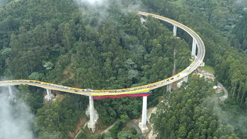 Invías abrió licitación para la operación y el mantenimiento del corredor vial Cruce de la Cordillera Central
