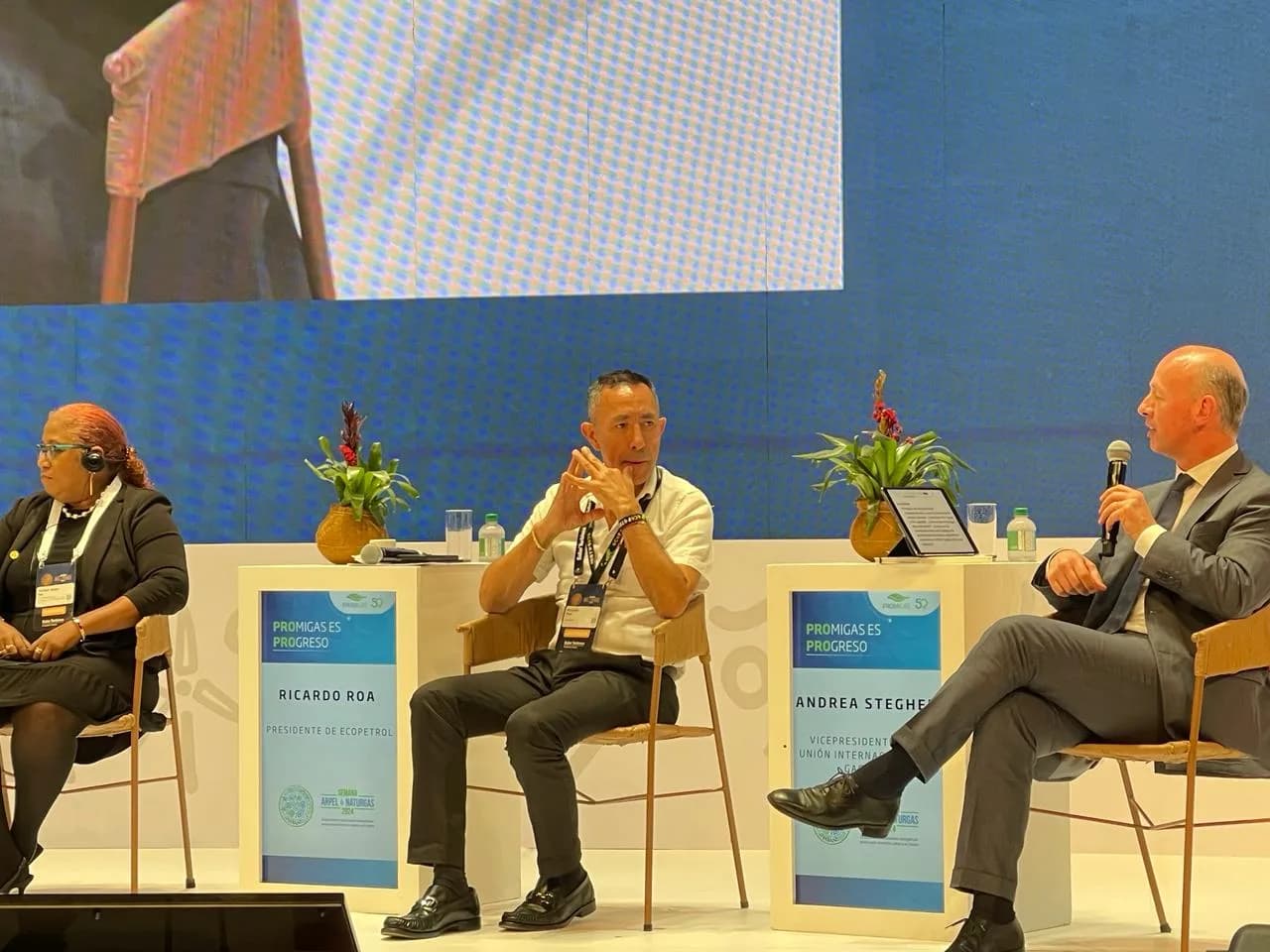 En 2025 Ecopetrol llegará a los 900 megavatios de energía sostenible, según su presidente Ricardo Roa