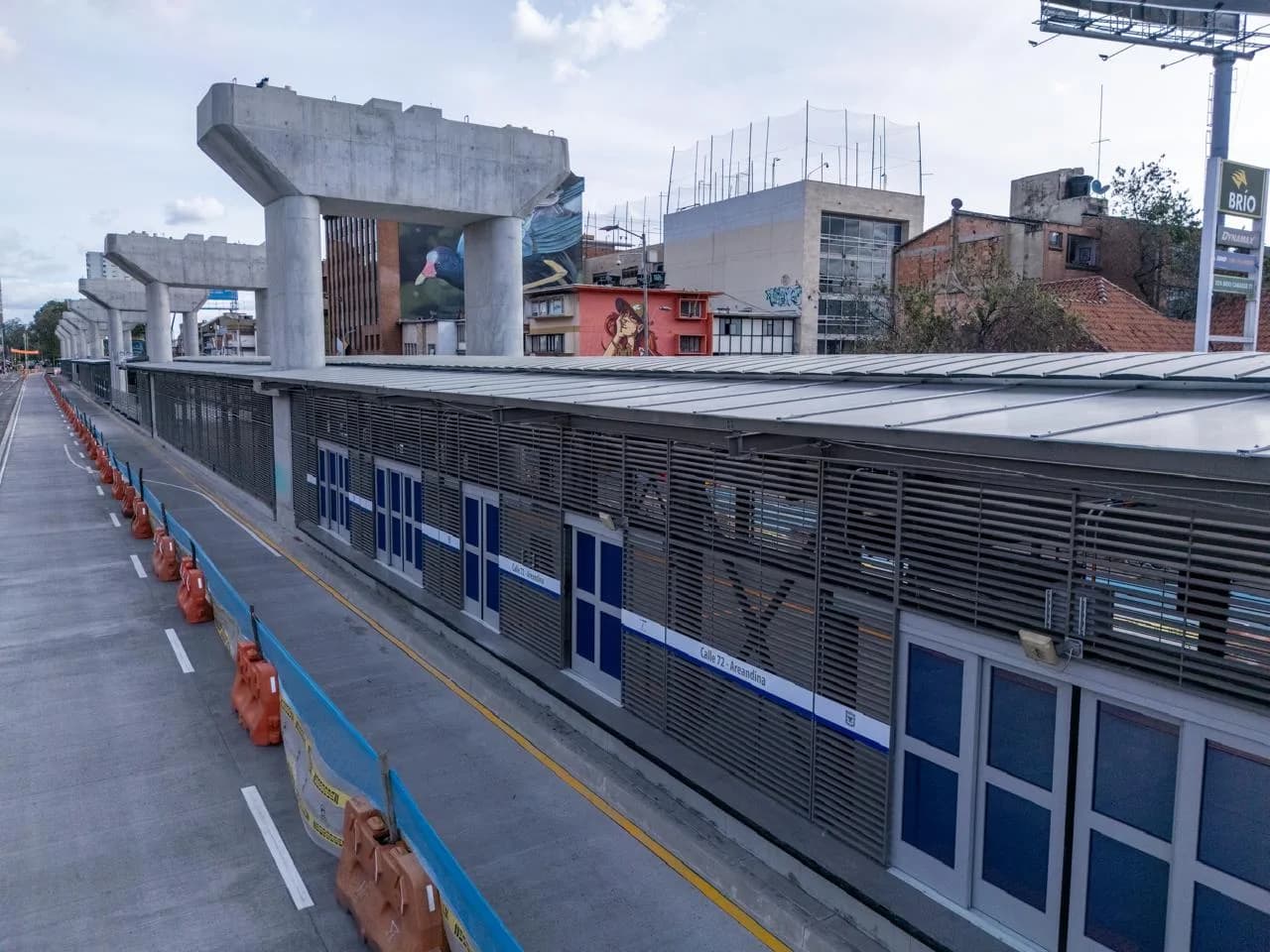 Nueva estación Calle 72 entrará en operación como la segunda estación definitiva de la Caracas y la estación Calle 76 será la última en cerrar
