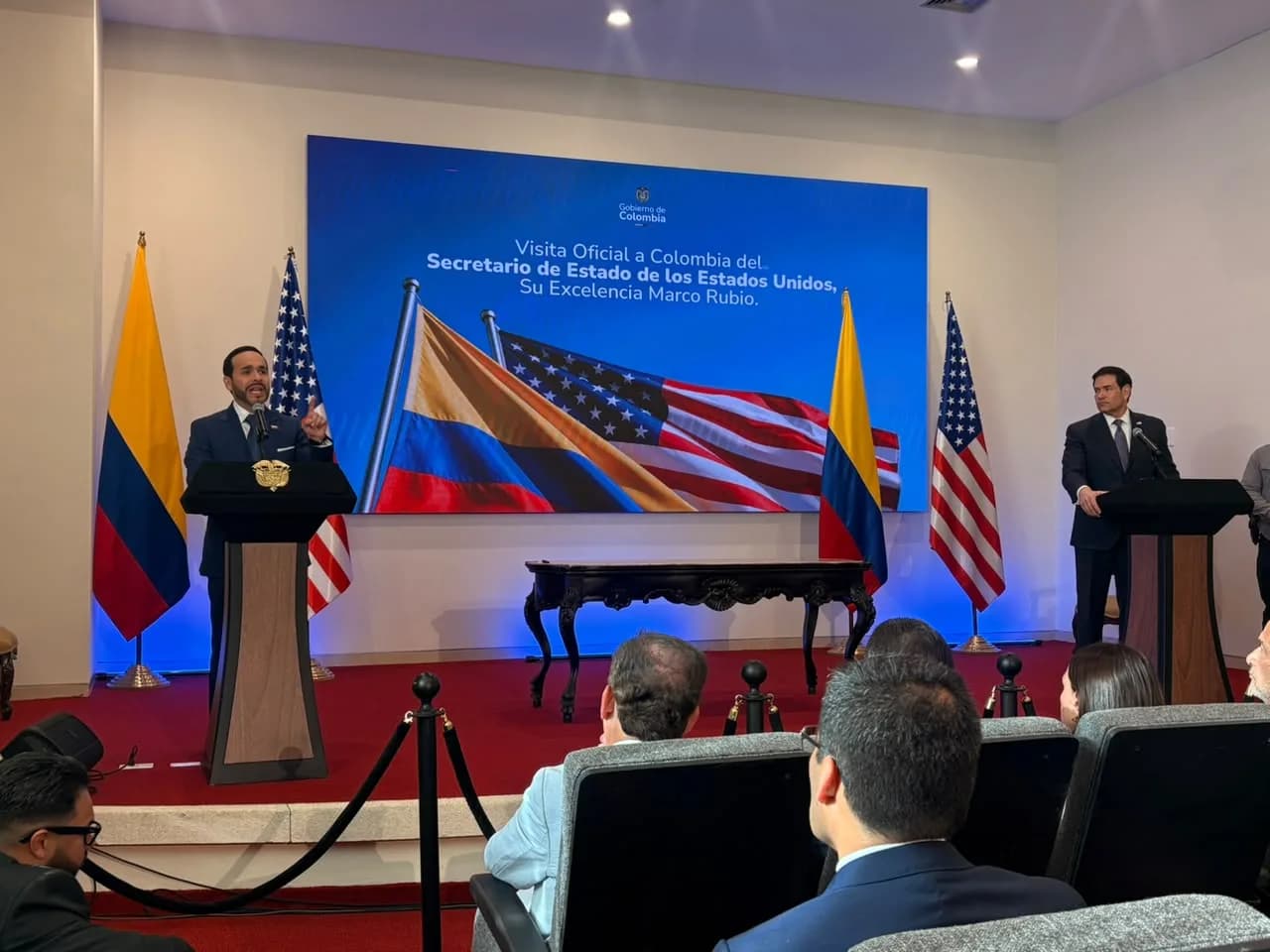 Colombia y Estados Unidos firman acuerdos de cooperación en minerales estratégicos y energía nuclear