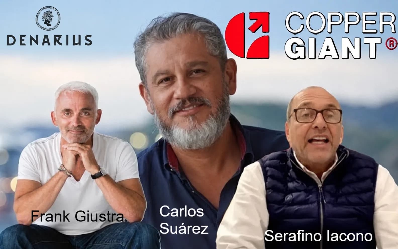 Serafino Iacono e Ian Telfer le inyectaron a través de Denarius US$20 millones a Copper Giant, y Carlos Suárez (estratega de De la Espriella) no entró a la Junta